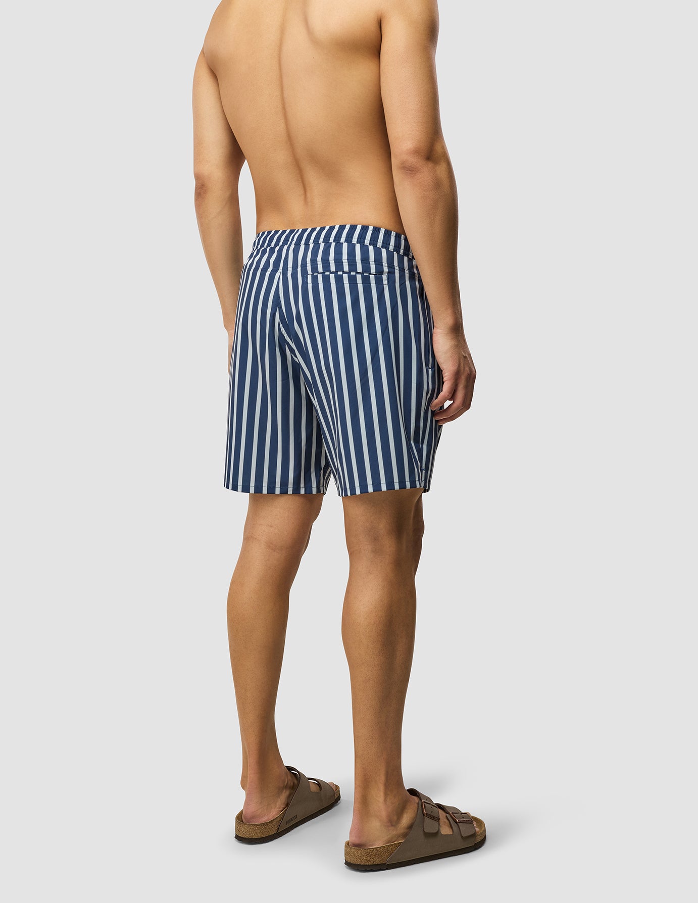 Swim Shorts Navy Stripe